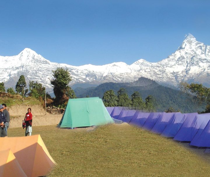 Trekking style camp